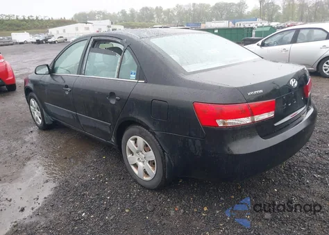 2007 Hyundai Sonata Gls из США, поврежденный, VIN 5NPET46C37H227153
